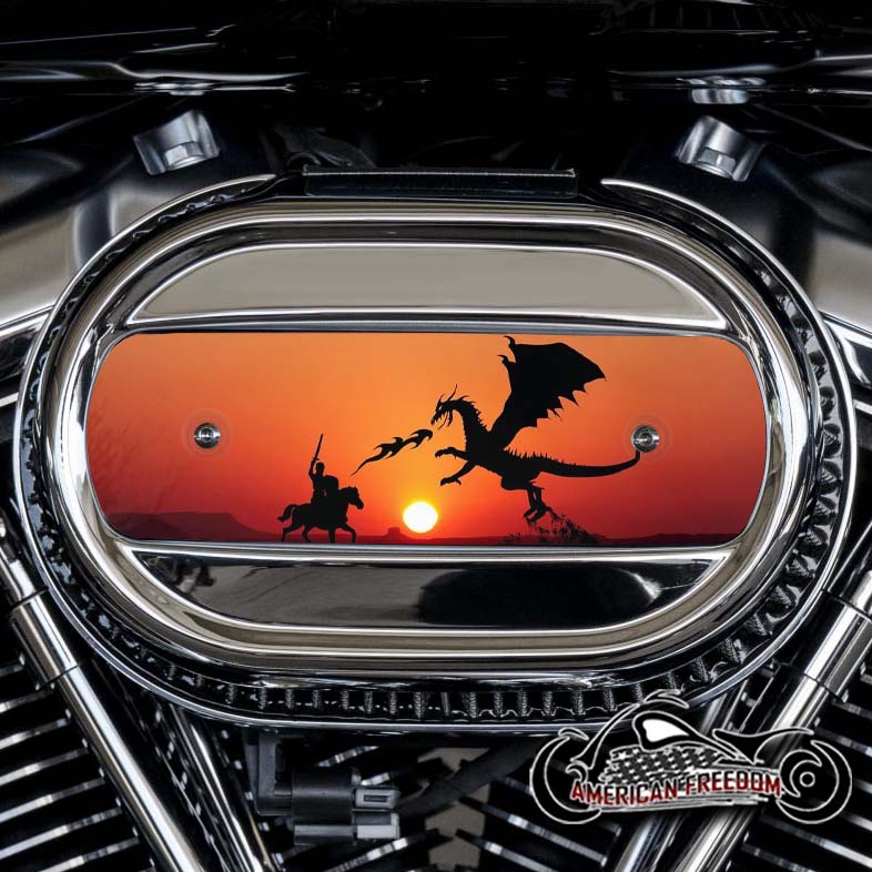 Harley Davidson M8 Ventilator Insert - Dragon Slayer